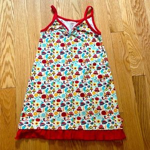Boutique Zutano 4T snail & caterpillar dress
